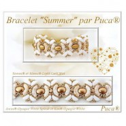 Freie Anleitung par Puca® Perlen - Armband Summer